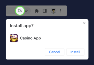 Nine Casino application